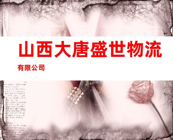 山西大唐盛世物流有限公司